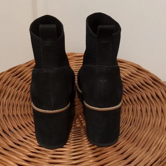 Eileen Fisher London Bootie Black Womens 8.5 - Picture 4 of 7